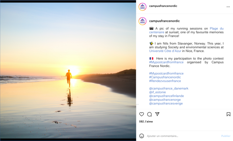 Example of a post for the photo contest Example of a post for the photo contest